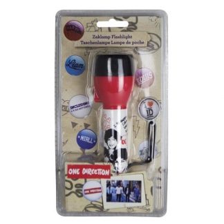 4x Childrens 1D One Direction LED Battery Powered Light Torch & Carry Strap BULK