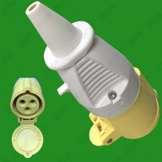 16A 110V Construction Industry IP44 Heavy Duty Ceeform 3 Pin Power Plug Socket