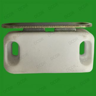 20x White Magnetic Heavy Duty Latches, Cupboard Cabinet Door Wardrobe, 6kg Pull