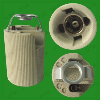 20x Small Edison Screw E14 SES Ceramic Socket Light Bulb M10 Bracket Lamp Holder