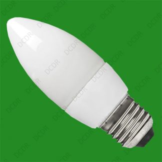 8x 5W CFL Candle Light Bulb Low Energy Power Saving Edison Screw Lamp ES E27