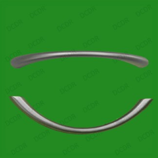 12x 96mm Matt Chrome Bow Handle Bar Door Drawer Handle Wardrobe Cupboard