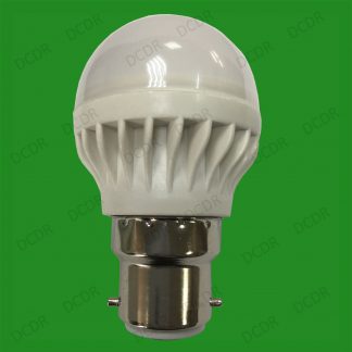 6x 5W G45 Globe Golf LED Light Bulb Round B22 BC 6500K Daylight White Lamp