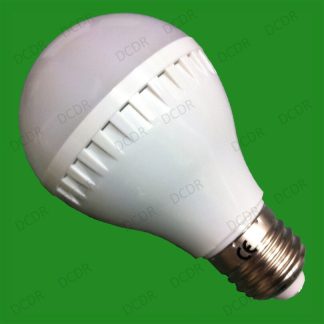 6x 6W LED GLS Globe Ultra Low Energy Instant On Light Bulbs, Screw, ES E27 Lamps