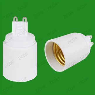 30x G9 To Edison Screw ES E27 Light Bulb Adaptor Lamp Socket Converter Holder