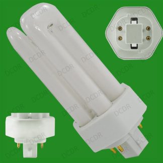 18W (=100W) Low Energy GX24Q-2 4 pin 4000K Cool White CFL 840 Light Bulb Lamp
