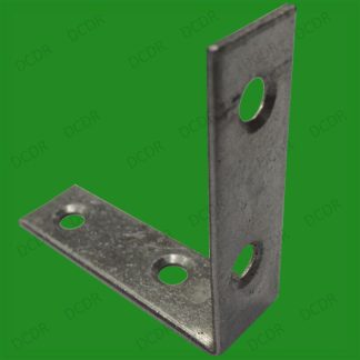 100x 50mm (2") Corner Braces, No. 319 Right Angle Support Fixing Repair Brackets