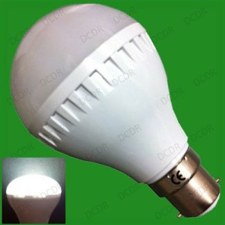 8x 6W R63 LED Ultra Low Energy Reflector 6500K White Spot Light Bulb BC B22 Lamp