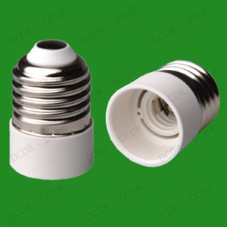 25x Edison Screw ES E27 To Small Screw E14 SES Light Bulb Adaptor Converter Hold