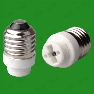 40x Edison Screw ES E27 To G9 Light Bulb Adaptor Lamp Socket Converter Holder