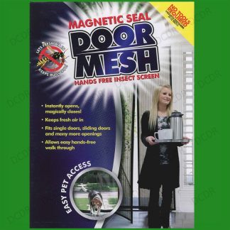 Magnetic Curtain Seal Door Mesh, Hands Free, Fly Bug Mosquito Insect Screen Net