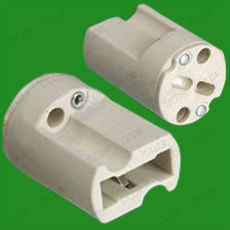 100x G9 Base Ceramic Lamp Holder Sockets, Halogen, LED Bulb, Down Light, Fitting