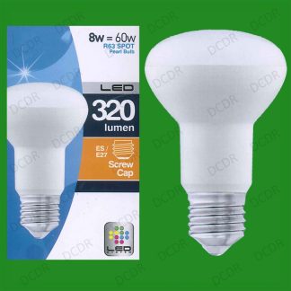 10x 5.5W R63 LED Low Energy Pearl Reflector Spotlight Bulb ES E27 Light Lamp