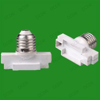 30x Edison Screw ES E27 To G53 Light Bulb Adaptor Holder Converter Lamp Socket