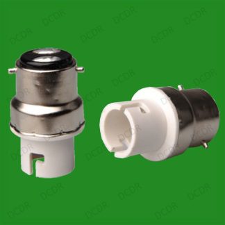 50x Bayonet BC B22 To Small Bayonet SBC B15 Light Bulb Adaptor Socket Converter