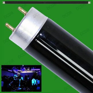8x 15W T8 UV Ultraviolet Blacklight 18" Tube Light DJ Disco Halloween BLB Lamp