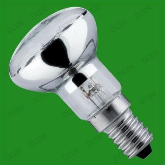 50x 28W (=40W) Halogen R39 Reflector Spot Light Lamp, Dimmable SES E14 Bulb