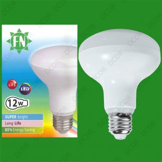 50x 12W R80 Reflector Spotlight LED ES Bulb E27 Daylight White 6500K Lamp 1000lm