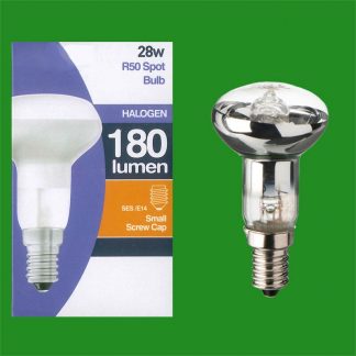 4x 28W Halogen R50 Dimmable Reflector Spot Light Lava Lamp SES E14 Light Bulb