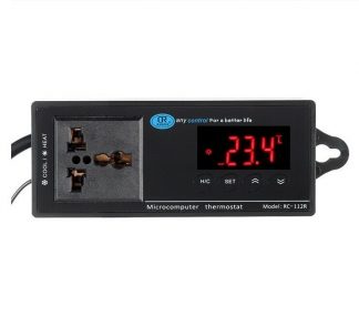 UK Plug Aquarium Reptile Digital Thermostat Temperature Control Incubator