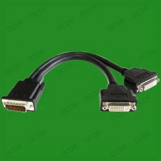 1ft Matrox 16123-00 Male LFH 60 To Dual DVI Female Adapter Splitter Cable Wire