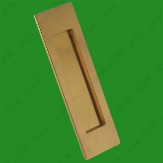 1x Polished Solid Brass Vertical Door Letterbox  Mullion Sprung Letter Plate