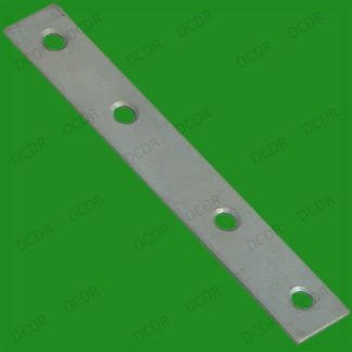 25x 150mm (6") Flat Steel Brackets Straight Mending Plates Repair Fixing Joining