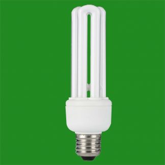 2x 24W (=120W) Energy Saving CFL Stick ES E27 Edison Screw Light Bulb Lamp