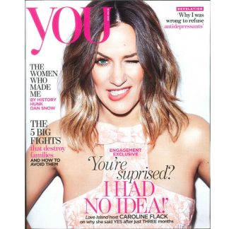 You Magazine: Caroline Flack, Michaela Strachan, Samantha Cameron 13.5.18
