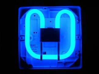 Prolite FLDD 28W 4 Pin GR10q Anti Drug Blue Double D Fluorescent Light Bulb Lamp