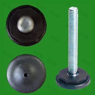 12x Adjustable Levelling Feet Foot 30mm x 60mm M6 Thread Desk Cabinet Cupboard