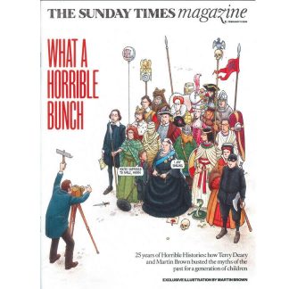 Sunday Times Magazine: Terry Deary, Matrion Brown, Anna Friel 11.2.18