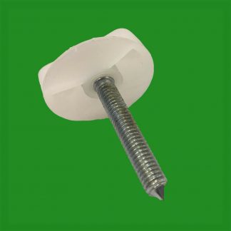 10x 5/16 "UNC" x 18 TPI or BSW Wedge-shaped Headboard Bolt with Plastic Washer