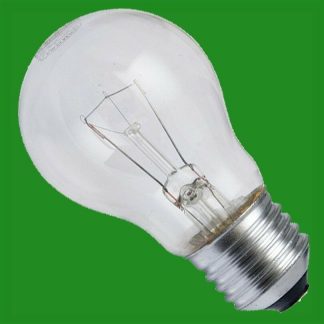 12x 40W CLEAR INCANDESCENT STANDARD FILAMENT GLS LIGHT BULBS, ES, E27, Screw