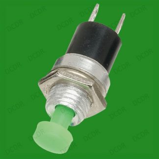 Green PTM NO, Push On, Momentary Switch, 2 Pins Micro On Off, DC50V 0.5a