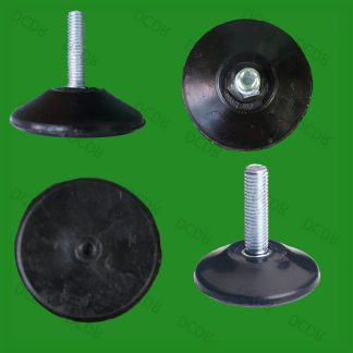 8x Adjustable Levelling Feet Foot 42mm x 25mm M6 Thread Desk Cabinet Cupboard